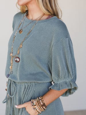 The Nest Open Sky Jumpsuit - Moss XL / Moss