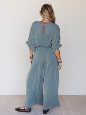 The Nest Open Sky Jumpsuit - Moss XL / Moss