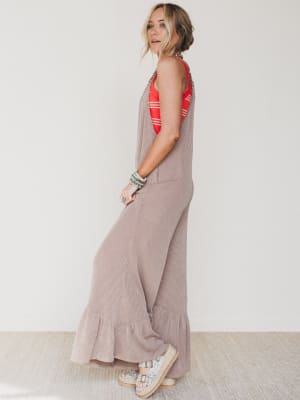 The Nest Sunday Favorite Jumpsuit - Acorn XL / Acorn