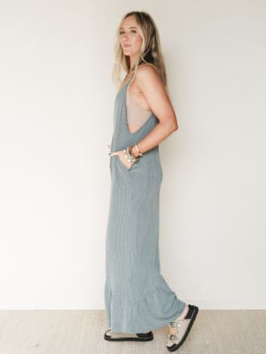 The Nest Sunday Favorite Jumpsuit - Seafoam XL / Seafoam