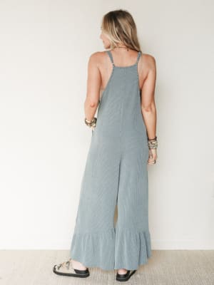 The Nest Sunday Favorite Jumpsuit - Seafoam XL / Seafoam