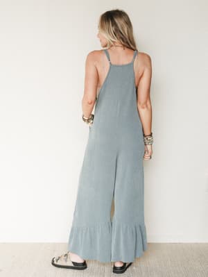 The Nest Sunday Favorite Jumpsuit - Seafoam XL / Seafoam