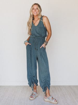 The Nest Solie Cinched Jumpsuit: undefined