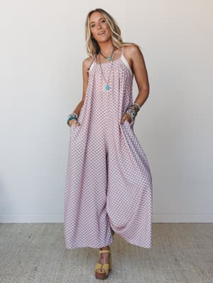 The Nest Mystic Mirage Printed Jumpsuit: undefined