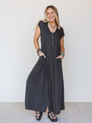 The Nest Daphne Scoop Neck Jumpsuit: undefined