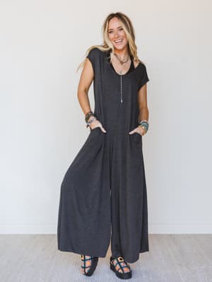 The Nest Daphne Scoop Neck Jumpsuit: undefined