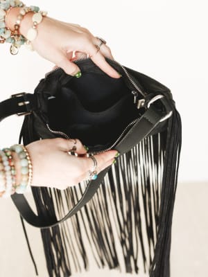 High West Fringe Bag - Black OS / Black