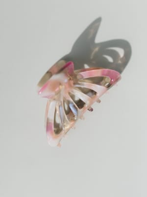Butterfly Hair Clip - Pink Multi OS / Pink Multi
