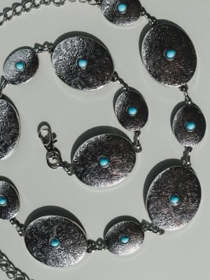 She's Country Belt - Silver OS / Sliver