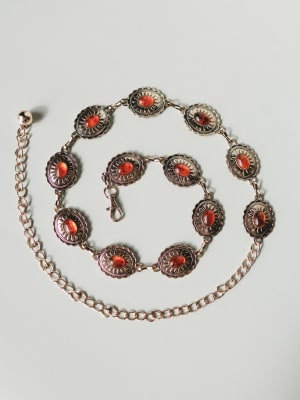 In the Groove Belt - Gold Brown OS / Gold Brown