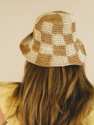 Sun is Out Hat - Beige OS / Beige