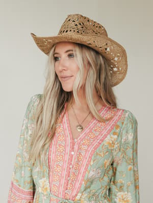 Summer on the Lake Hat - Khaki OS / Khaki