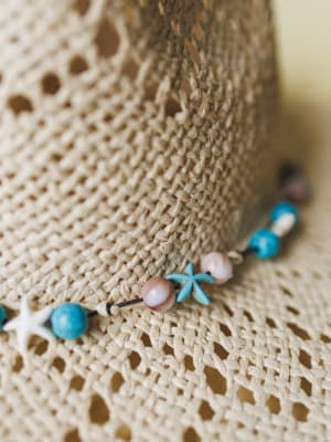Western Summer Hat - Ivory OS / Ivory