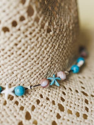 Western Summer Hat - Ivory OS / Ivory