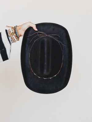 Western Living Cowgirl Hat - Black OS / Black
