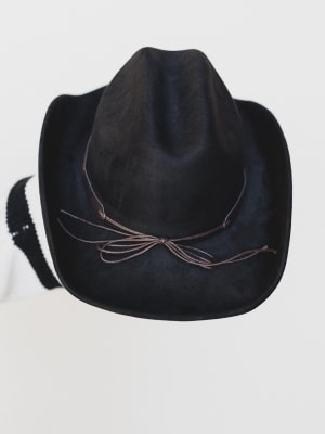 Western Living Cowgirl Hat - Black OS / Black
