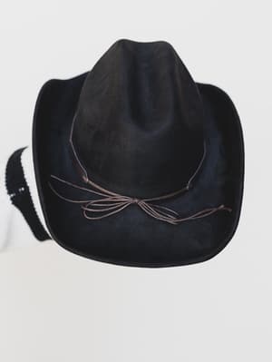 Western Living Cowgirl Hat - Black OS / Black