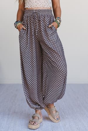 the-nest-mystic-mirage-printed-joggers-black/Black