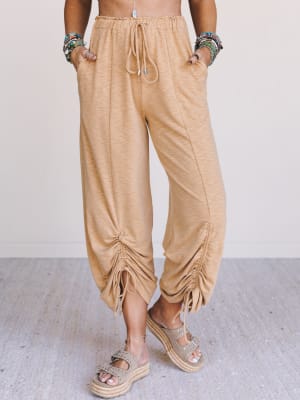 The Nest Solie Cinched Pants: undefined