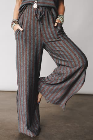 the-nest-ibiza-breeze-drawstring-pants-mint-brown/Brown