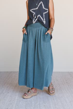 the-nest-my-time-pants-heather-green/Heather Green