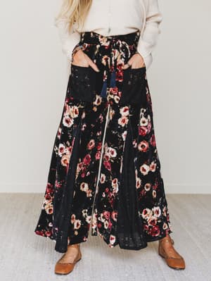 The Nest Let's Party Wide Leg Pants: undefined