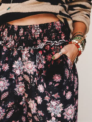 the-nest-gather-together-velvet-wide-leg-pants-black/Black