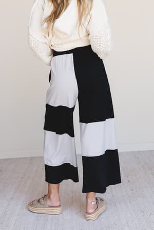 the-nest-coastline-cool-pants-black-silver/Black