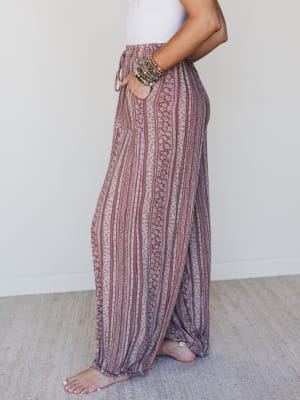 The Nest Ashlynn Rose Jogger Pants - Rose XL / Rose