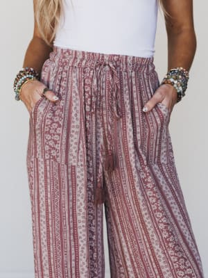 The Nest Ashlynn Rose Jogger Pants - Rose XL / Rose