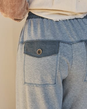 The Nest Jodi Wide Leg Pants - Teal XL / Teal