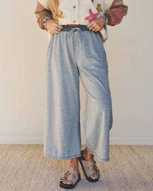 The Nest Jodi Wide Leg Pants - Teal XL / Teal
