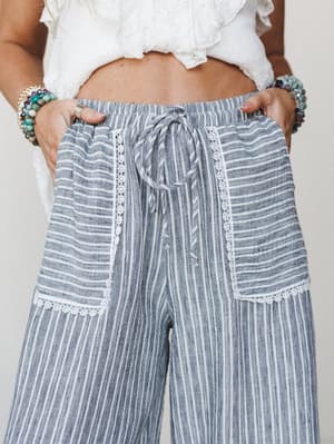 The Nest Easy Sunday Pants - Black XL / Black