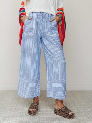 The Nest Easy Sunday Pants - Chambray S / Chambray