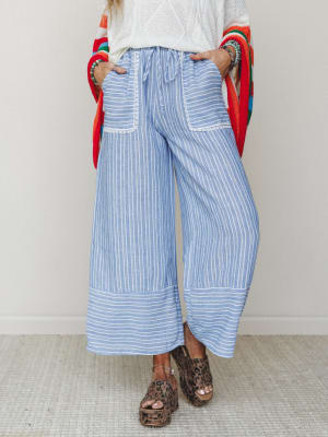 The Nest Easy Sunday Pants - Chambray S / Chambray
