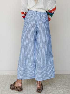 The Nest Easy Sunday Pants - Chambray S / Chambray