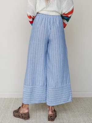 The Nest Easy Sunday Pants - Chambray S / Chambray