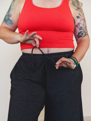 The Nest Soft Horizon Pant - Black XL / Black