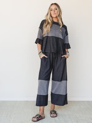 The Nest Soft Horizon Pant - Black XL / Black