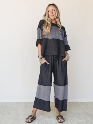 The Nest Soft Horizon Pant - Black XL / Black