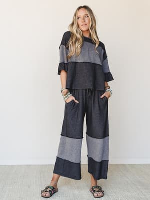 The Nest Soft Horizon Pant - Black XL / Black