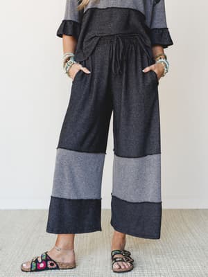 The Nest Soft Horizon Pant - Black XL / Black
