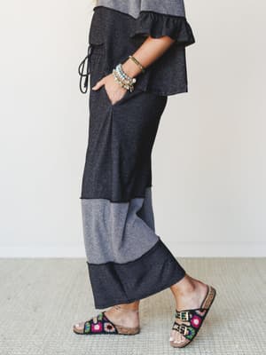 The Nest Soft Horizon Pant - Black XL / Black