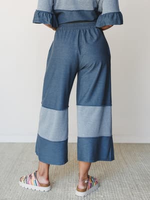 The Nest Soft Horizon Pant - Teal L / Teal
