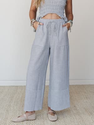 The Nest Gaia Wide Leg Pant: undefined
