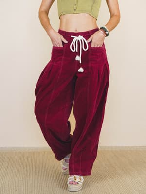 Soft Mirage Wide Leg Pants: undefined