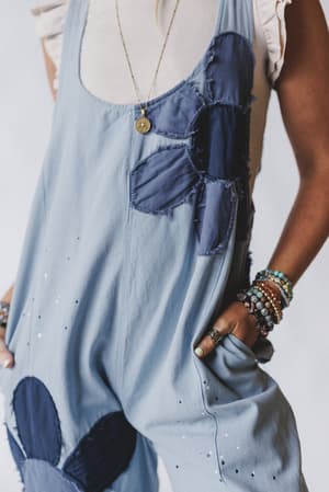 wild-wish-patchwork-jumpsuit-blue/Blue