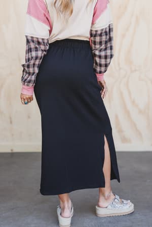 desert-rose-maxi-skirt-black/Black