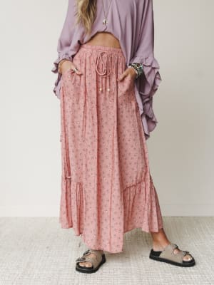 The Nest Emberlyn Maxi Skirt: undefined