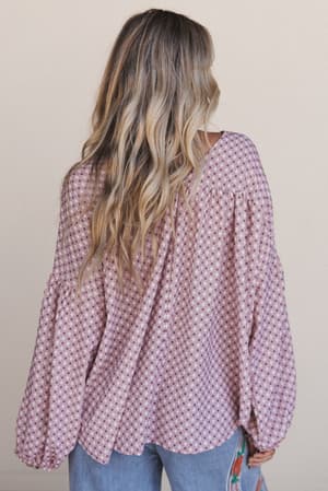 the-nest-kendrix-printed-top-burgundy/Rose
